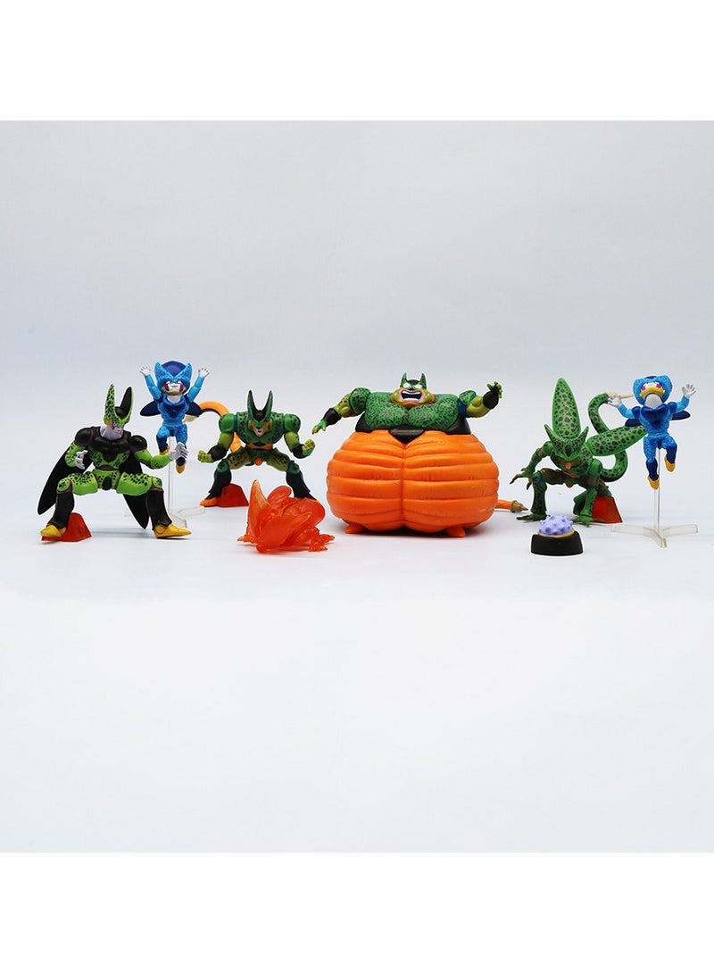 Dragon Ball 8 Styles of Cell's Full-form Villain Figure Model Doll Ornaments - Image 3