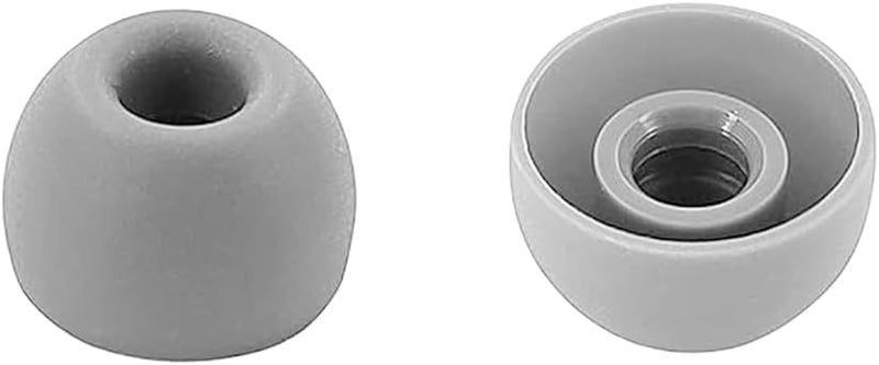 ALXCD Eartips Compatible with Beats Solo Buds, S/M/L 3 Sizes 6 Pairs Soft Silicon Earbuds Tips Replacement Ear Tips, Compatible with Beats Solo Buds 6 Pairs Storm Gray - Image 3