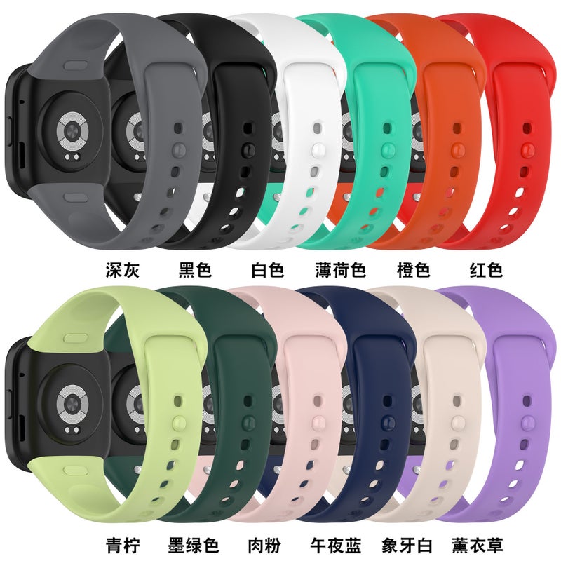 For Red Rice Bracelet 3 Watch Strap Xiaomi Redmi Watch3 Wristband Redmi Watch3 Silicone Strap - Image 3