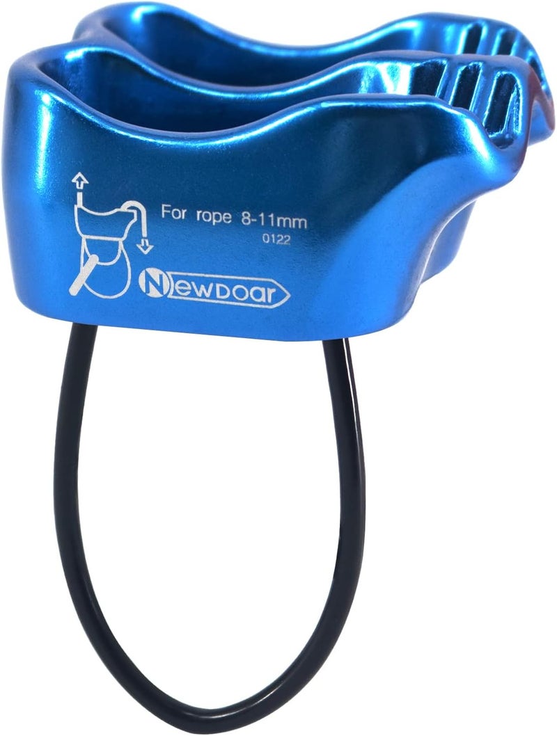 Newdoar Climbing Abseiling Belay Device ATC Rappelling Descender 25KN V-grooved Equipment - Image 4