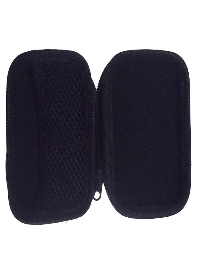 Rangale Portable Storage Hard Case Bag Holder Pouch Earphone Carrying Case for SD TF Card Earphone Headphone Earbuds iPod Bluetooth Headset and Charging Cable (Red) - Image 4