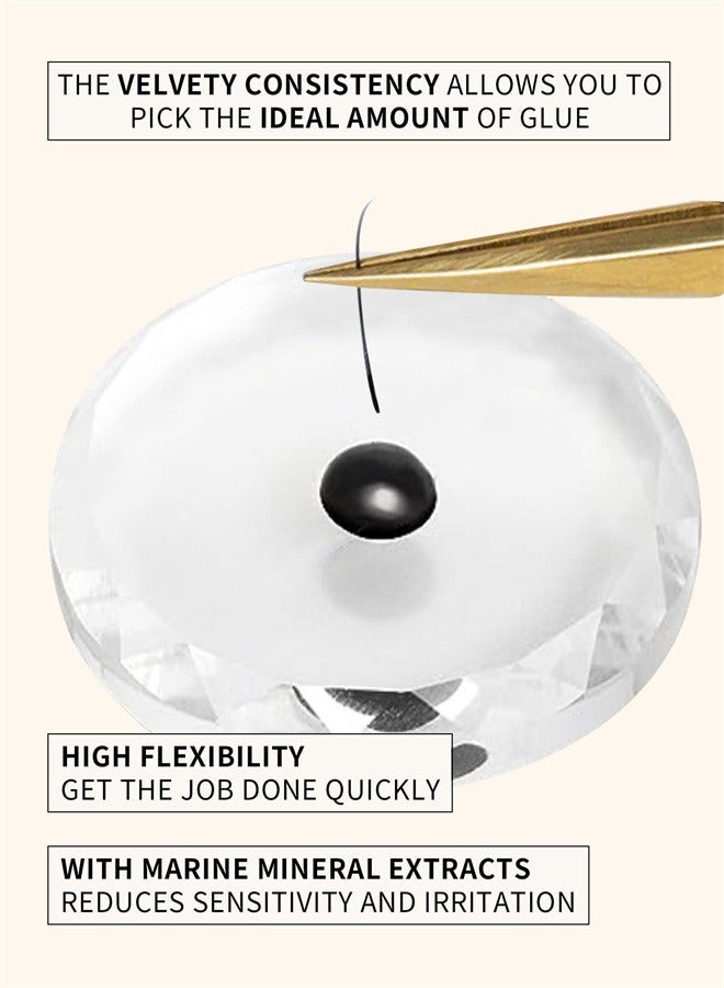 رموش جيمورو رمش تمديد الغراء 1 ثانية 5 مل سريع الجفاف قوي عقد العين الزائفة الرموش تمديد الغراء لاصق الاحتفاظ 8-10 أسابيع منخفضة الرائحة المنك رمش الغراء - Image 5