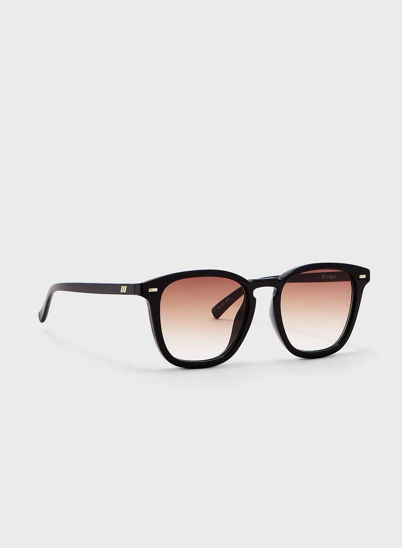 Le Specs Bigdeal Shape Sunglasses