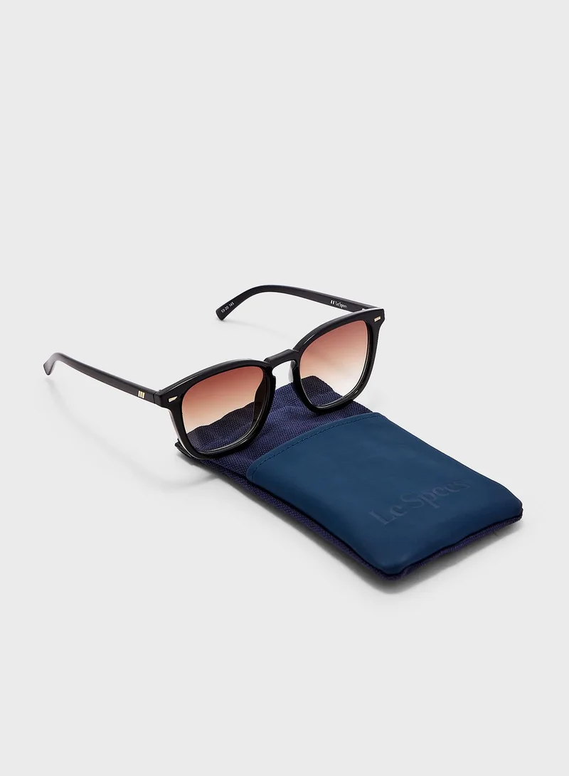Le Specs Bigdeal Shape Sunglasses