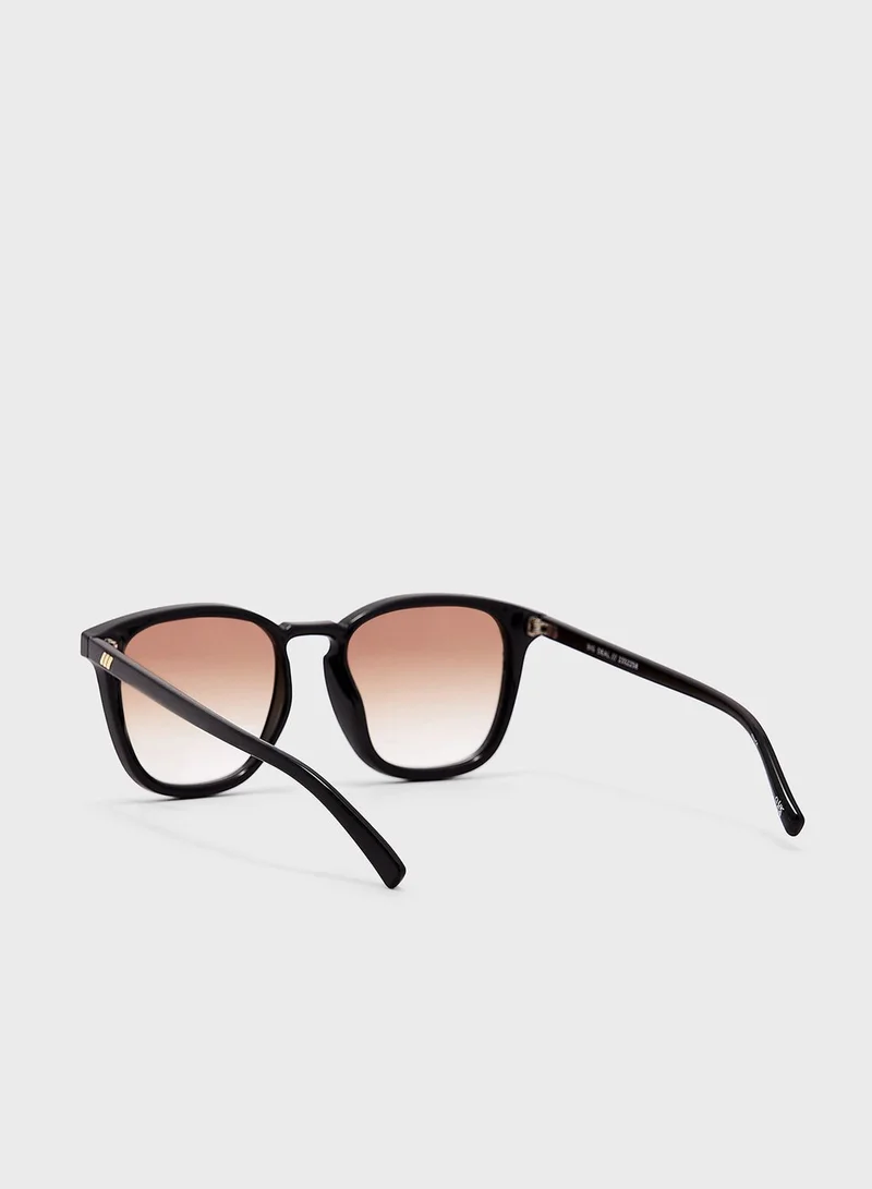 Le Specs Bigdeal Shape Sunglasses