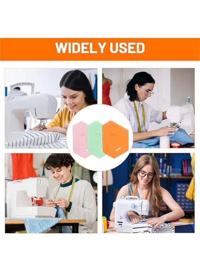 Magnetic Seam Guide for Sewing Machines - Versatile Polygonal Hemmer Guide with Scale, Universal Accessory for Magnet Making Machines (Set of 3) - Image 2