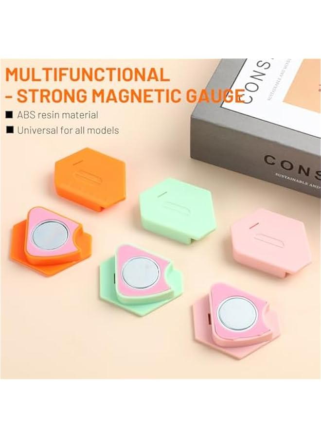 Magnetic Seam Guide for Sewing Machines - Versatile Polygonal Hemmer Guide with Scale, Universal Accessory for Magnet Making Machines (Set of 3) - Image 4