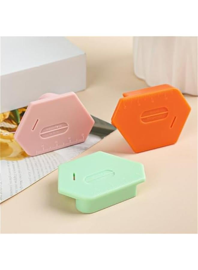 Magnetic Seam Guide for Sewing Machines - Versatile Polygonal Hemmer Guide with Scale, Universal Accessory for Magnet Making Machines (Set of 3) - Image 5