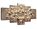 Artbrush Tower Jesus Last Supper Wall Decor for Living Room Pictures 5 Piece Canvas Prints Wall Art Christ Ultima Cena Paintings Bedroom Decoration for Home Poster Frame Christian Sculpture60Wx32H Large - Image 2