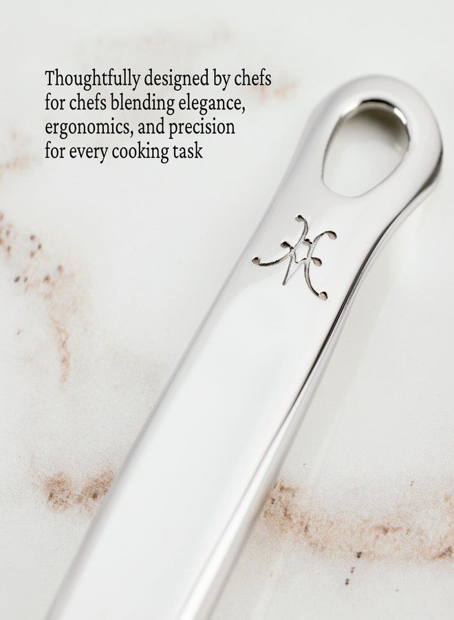 Hestan Provisions Chef's Tools, Slotted Spatula/Turner, (13-Inch), Artisan-Polished Stainless Steel - Image 5