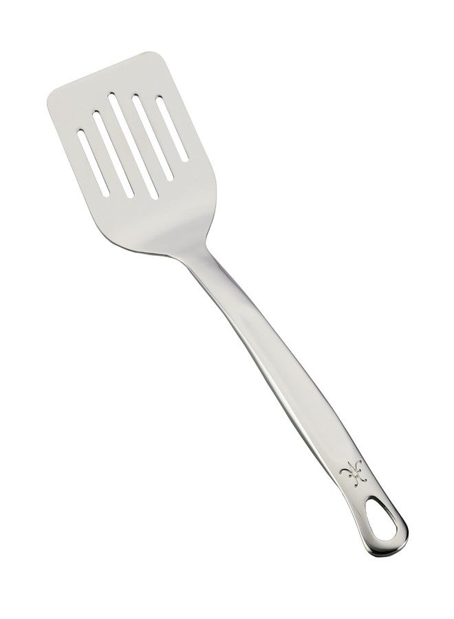 Hestan Provisions Chef's Tools, Slotted Spatula/Turner, (13-Inch), Artisan-Polished Stainless Steel - Image 1