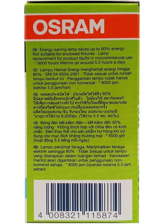 OSRAM Osram DULUX Superstar Mini TWIST | Fluorescent 11W, Pin Base B22d, Day Light/865-640lm - Image 3