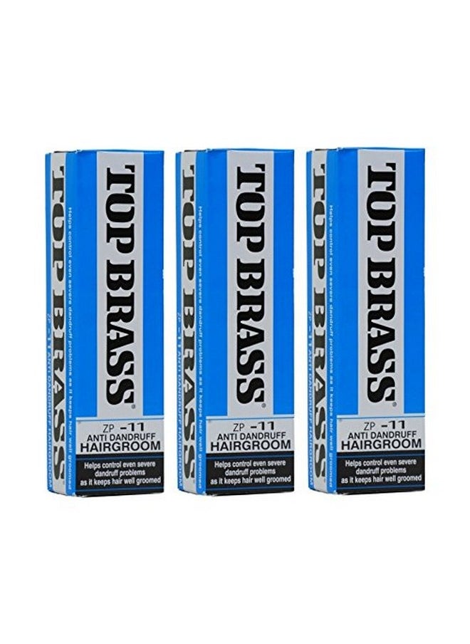 Top Brass - Zp11 Anti Dandruff Hair Cream (Creme) (Pack Of 3) - Image 1