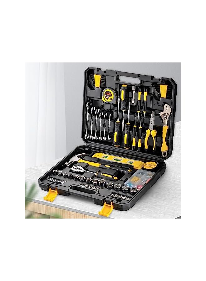 PROMASS promass 108 Piece Tool Set General House hold Hand Tool Kit with Plastic Toolbox Storage Case Used to Car repair And home Repair  - Image 3