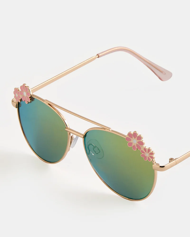 REDTAG Girls Assorted Floral Sunglasses