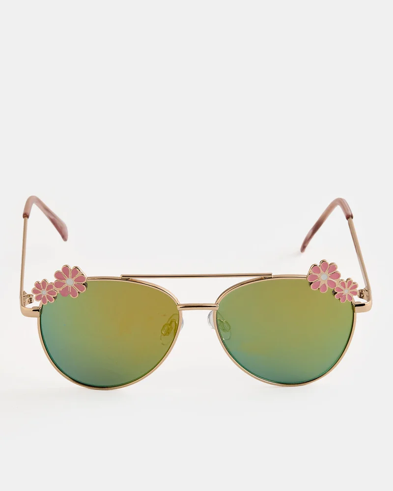 REDTAG Girls Assorted Floral Sunglasses