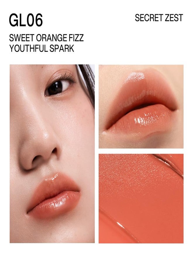 INTO YOU Glow Balm-in Lipstick, Sheer and Hydrating Tinted Lip Stain, Bare-skin Feel and Mirror-like Finish with Long Lasting Lightweight Texture(GL06) - Image 2