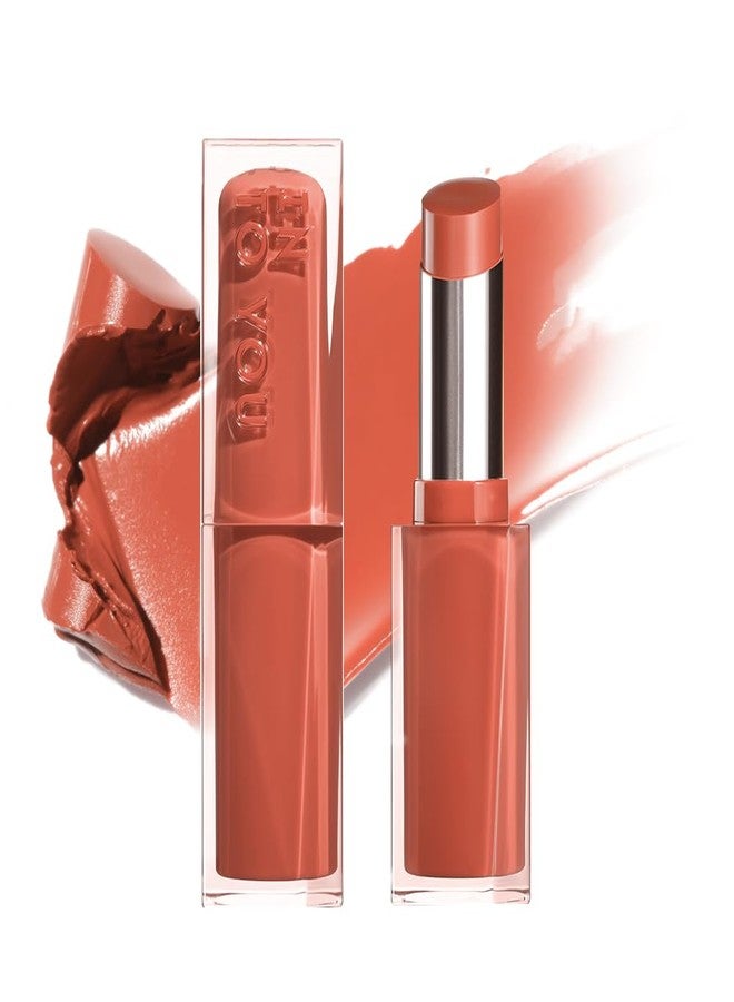 INTO YOU Glow Balm-in Lipstick, Sheer and Hydrating Tinted Lip Stain, Bare-skin Feel and Mirror-like Finish with Long Lasting Lightweight Texture(GL06) - Image 1