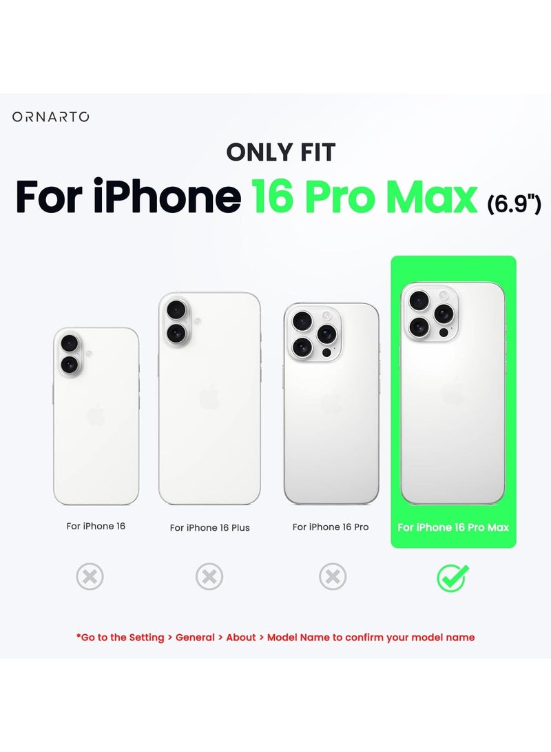 Delivus Iphone 16 Pro Max, Blue Silicone Case - Silky Soft Touch with Grade Drop Protection - Anti-Scratch Microfiber Lining - Shockproof Protective Phone Case Slim Thin Cover - Image 2