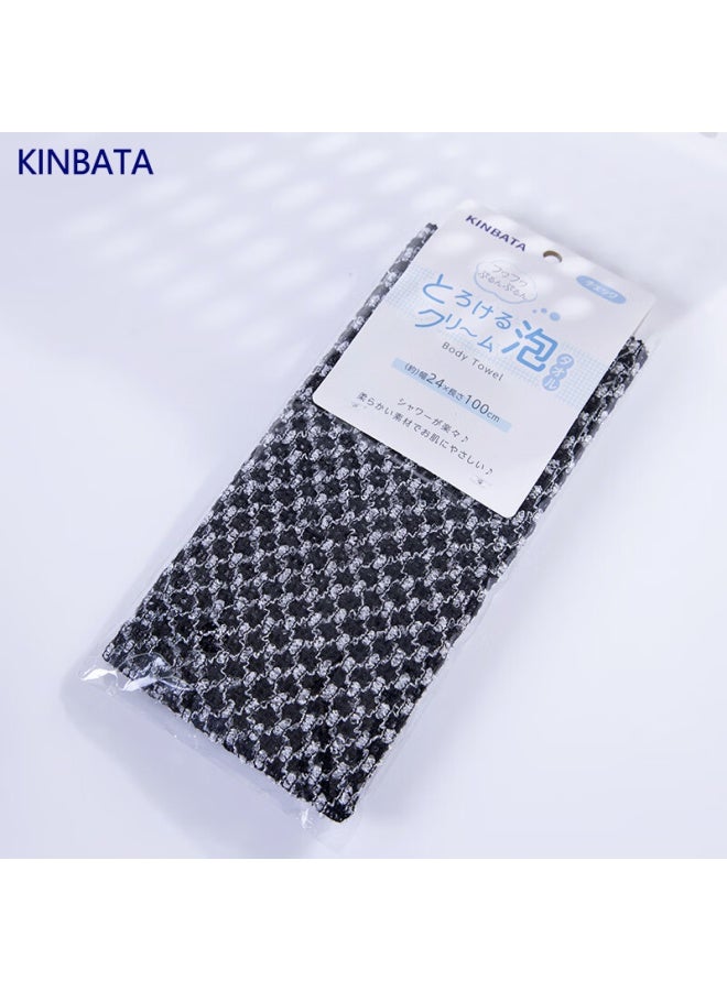 Kinbata Exfoliating Washcloth, Powerful Back Scrubber, Double-sided Exfoliating Towel, Bath Scrubber, Household Mesh Style - Image 1