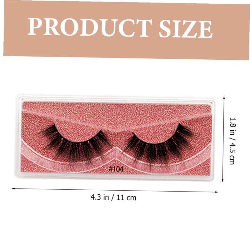 Baluue 12 Pairs False Eyelashes Set Colorful Base Mixed Volume Natural Look Makeup Eyelash Extensions for Party and Daily Wear with Vivid Fiber Supple Lashes - Image 2