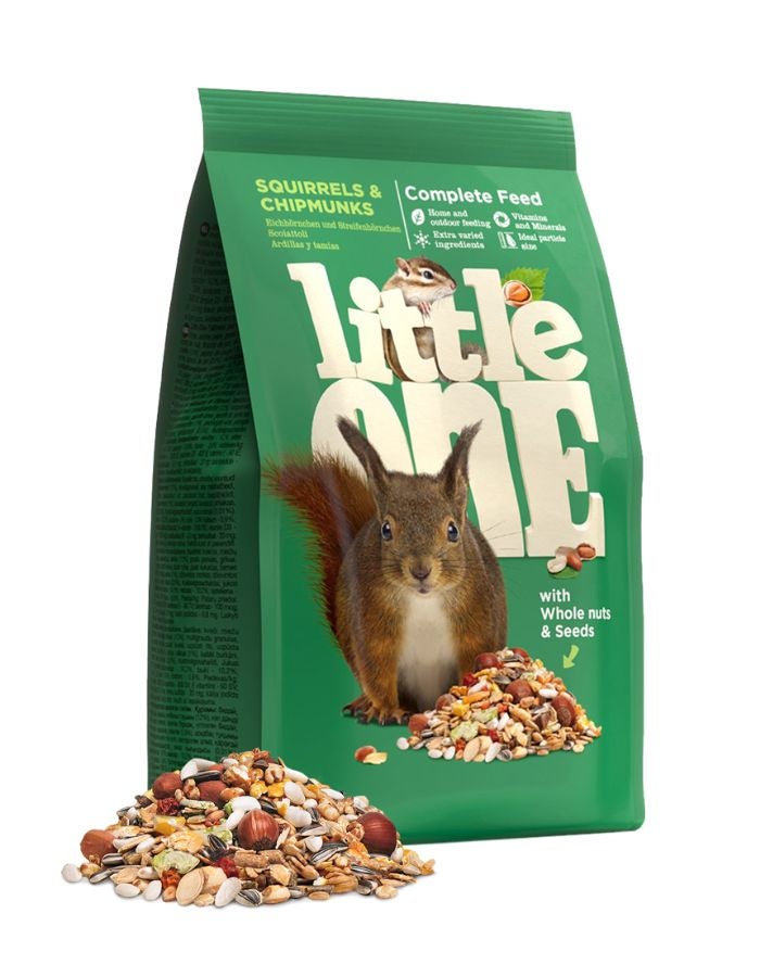 Little One Food for Squirrels & Chipmunks 400g – Nutritious Daily Diet - Image 1