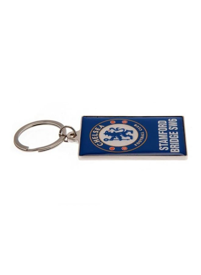 Chelsea RED AMOS 10 COLLECTIBLES Official fc Stamford Bridge Keyring In Velvet Gift Bag limited stock - Image 2