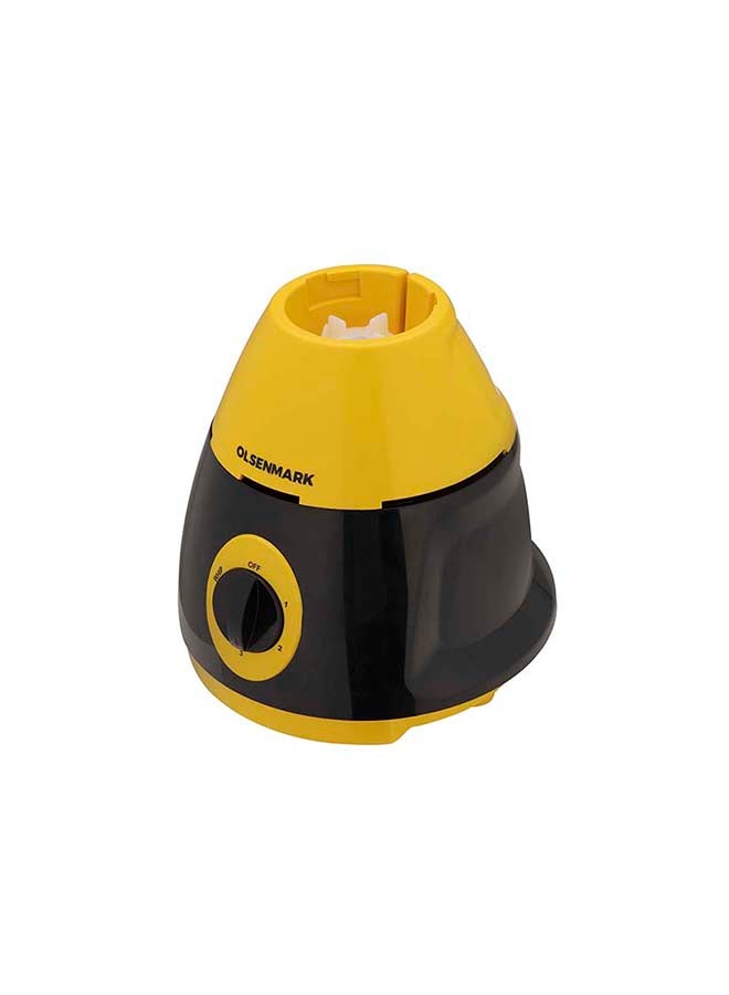 Olsenmark 3-In-1 Mixer Grinder 1.5 L 550 W OMSB2219J Yellow/Black/Silver - Image 5