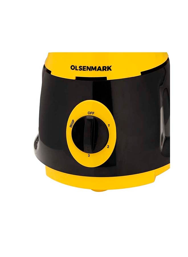 Olsenmark 3-In-1 Mixer Grinder 1.5 L 550 W OMSB2219J Yellow/Black/Silver - Image 4