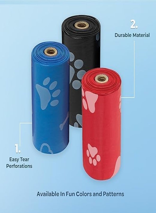 MOKVEE Roll Dog Poop Bags Extra Thick and Strong | Leak Proof Poop Bags for Dogs | Plastic Waste Pick Up Biodegradable | Dog Potty Picker Bag | Unscented Waste Bag - Image 5