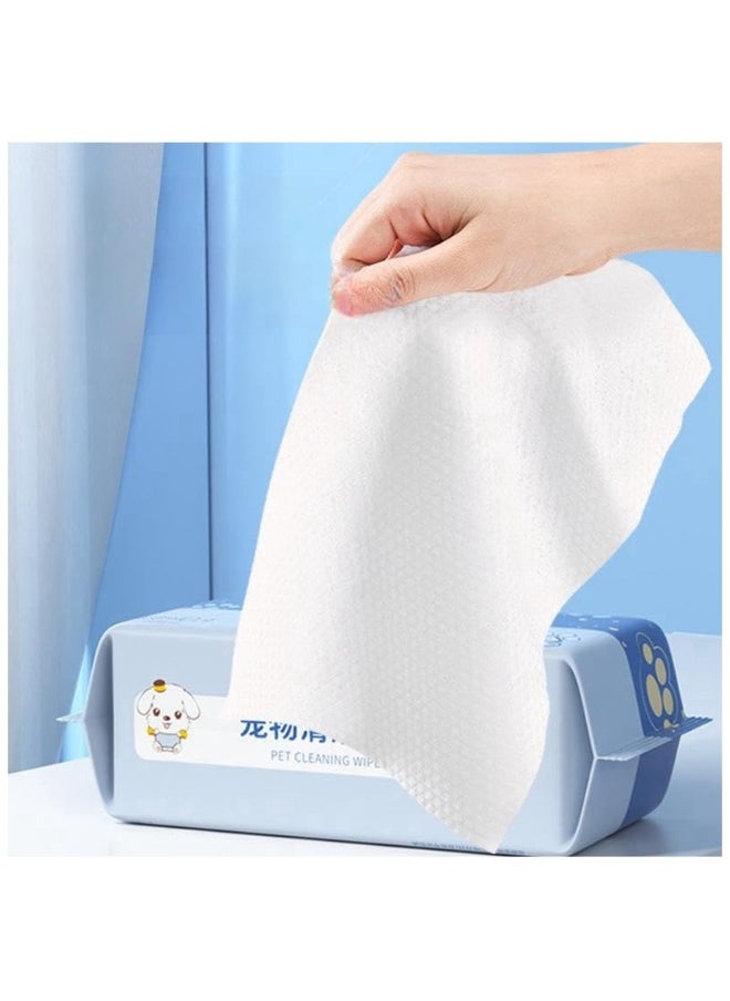 SKY-TOUCH - 3pack Dog Wipes 240pcs, Large Pet Grooming Wipes for Dogs & Cats, for full body, eye wipes, ear wipes, Paws Unscented - Image 1