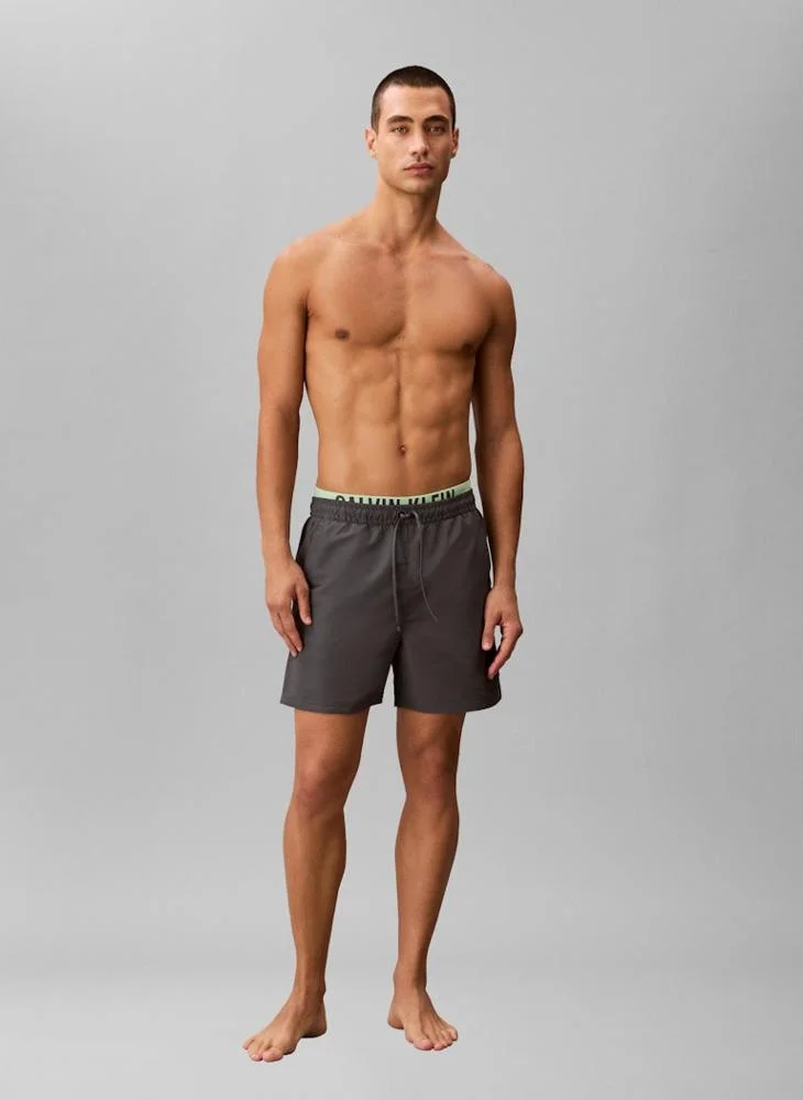 CALVIN KLEIN  Double Waistband Swim Shorts for Men | Best Price UAE
