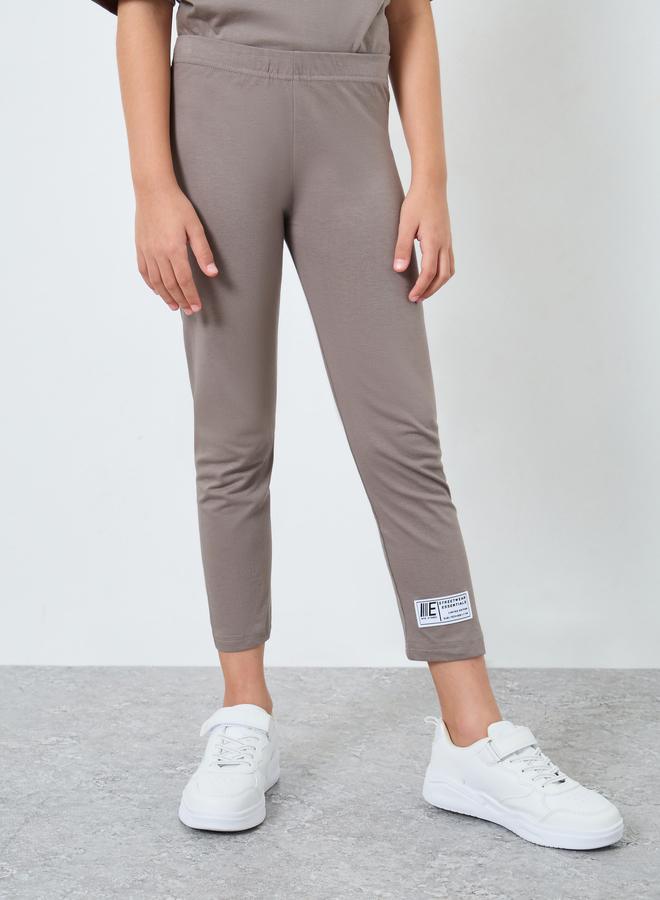 Styli Solid Oversized T-Shirt and Leggings Set - Image 5