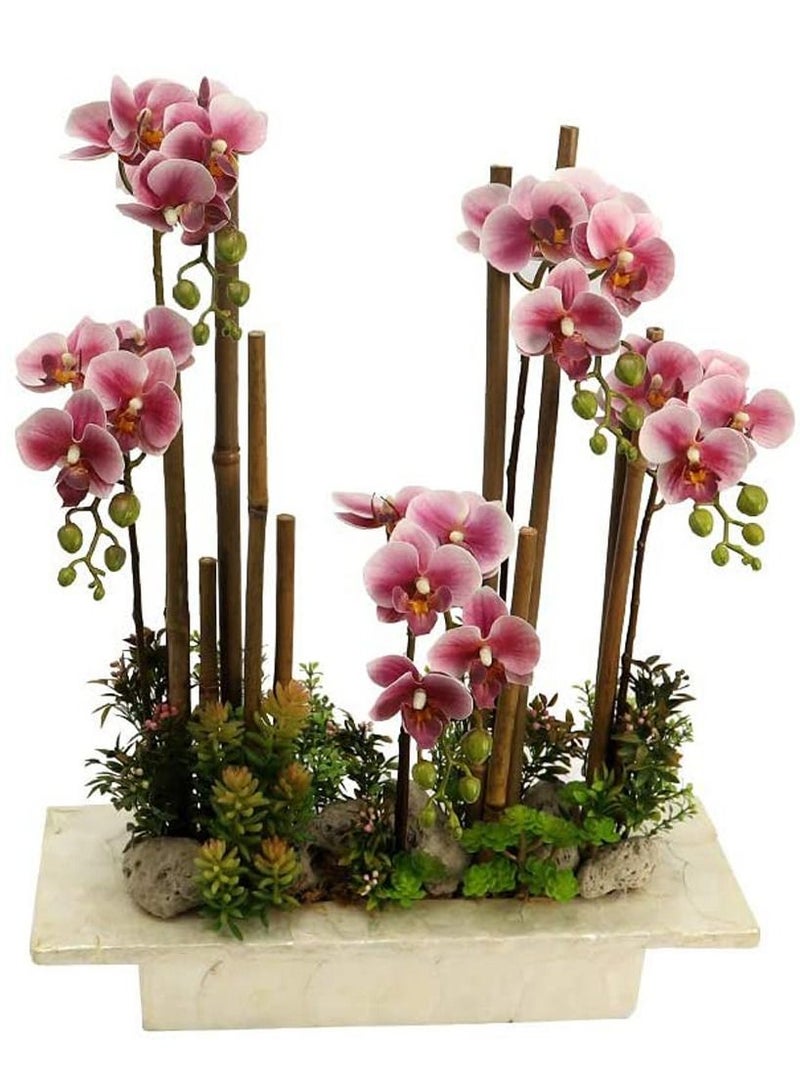 لينجوي دعم نباتات الخيزران القطب حصة عصا حديقة 2 قطعة  - Image 4