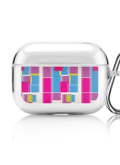 Classic Clear printed Case for Apple AirPods Pro 2nd Generation Thin Transparent Cover [Designed for Apple AirPods Pro 2nd Generation] - Film Strips