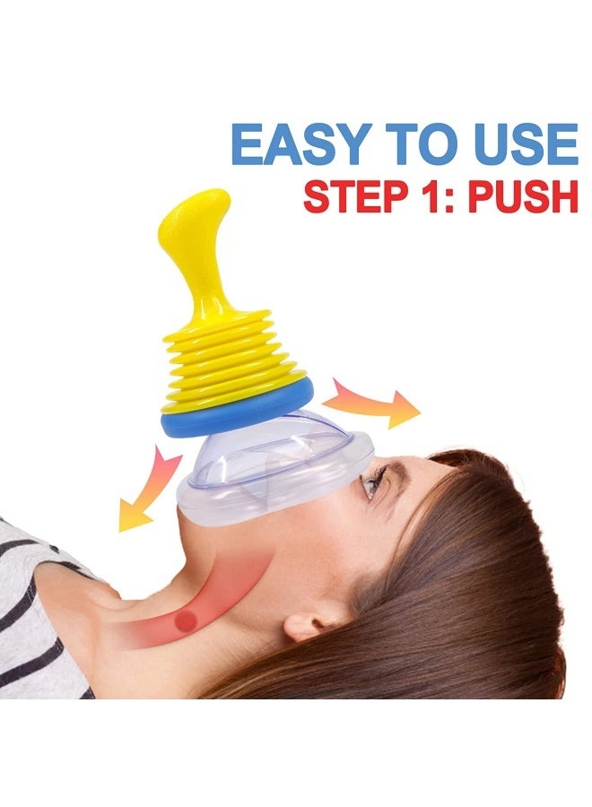 general Choking Rescue Device Breathing Trainer Asphyxia First Aid Mask Artificial Cardiopulmonary Device  - Image 3