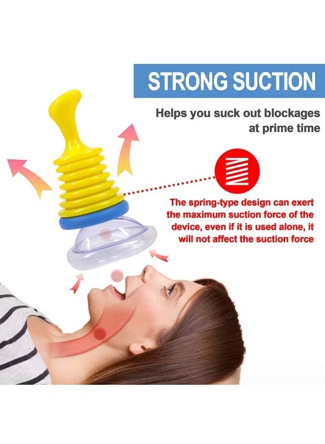 general Choking Rescue Device Breathing Trainer Asphyxia First Aid Mask Artificial Cardiopulmonary Device  - Image 2