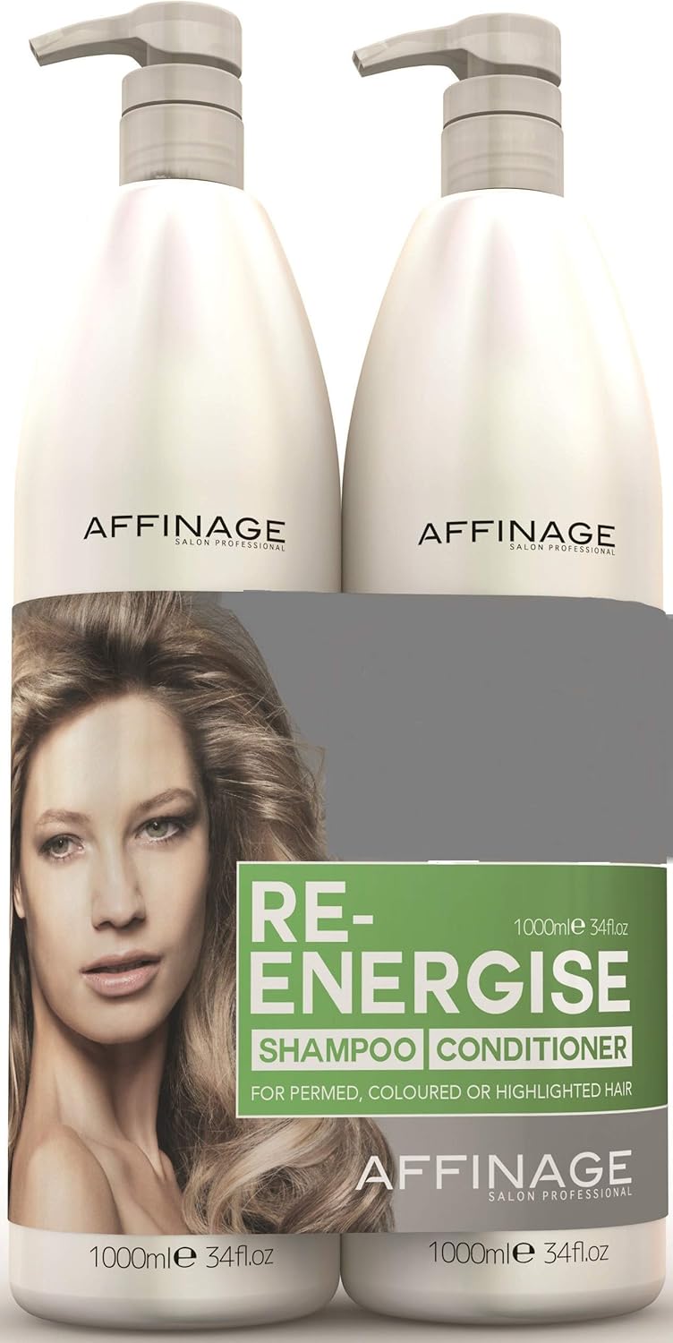 Affinage ReEnergise Shampoo Conditioner Duo 1000ml