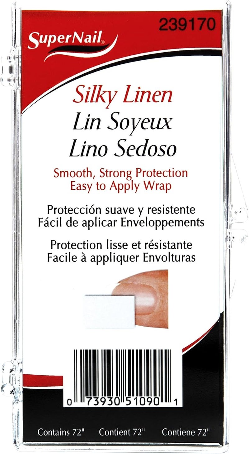 SuperNail Silky Linen Wrap - 72 Inch for Strong Nail Protection