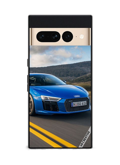 Protective Case Cover For Google Pixel 7 Pro Audi Tt Design Multicolour
