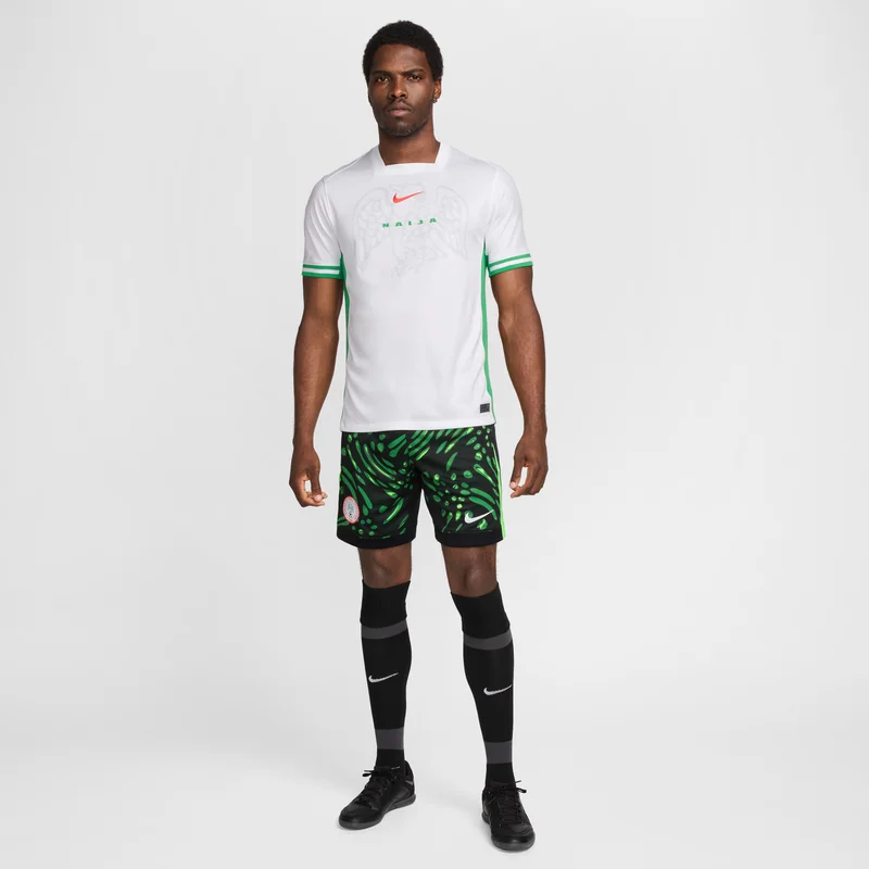 Nike Men's Nigeria 2024 Stadium Away Dri-FIT Football Replica Shorts