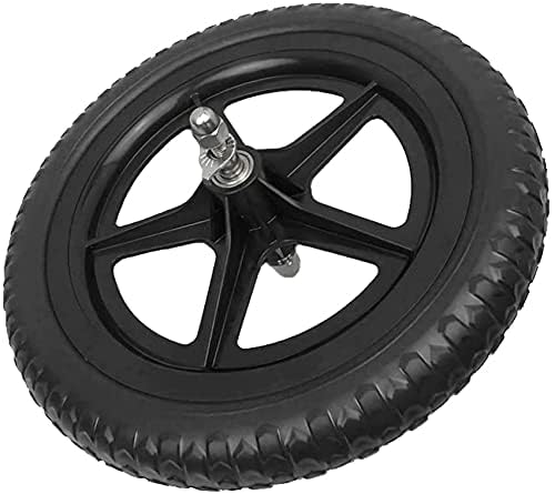 EIRONA 12 Inch Balance Bike Replacement Wheel, EVA Foam Balance Bike Wheel Compatible with Strider, Black - Image 3