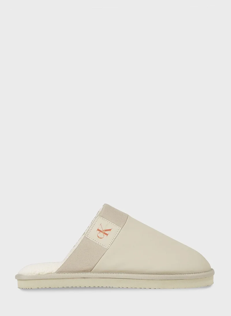 Calvin Klein Jeans Logo Slippers