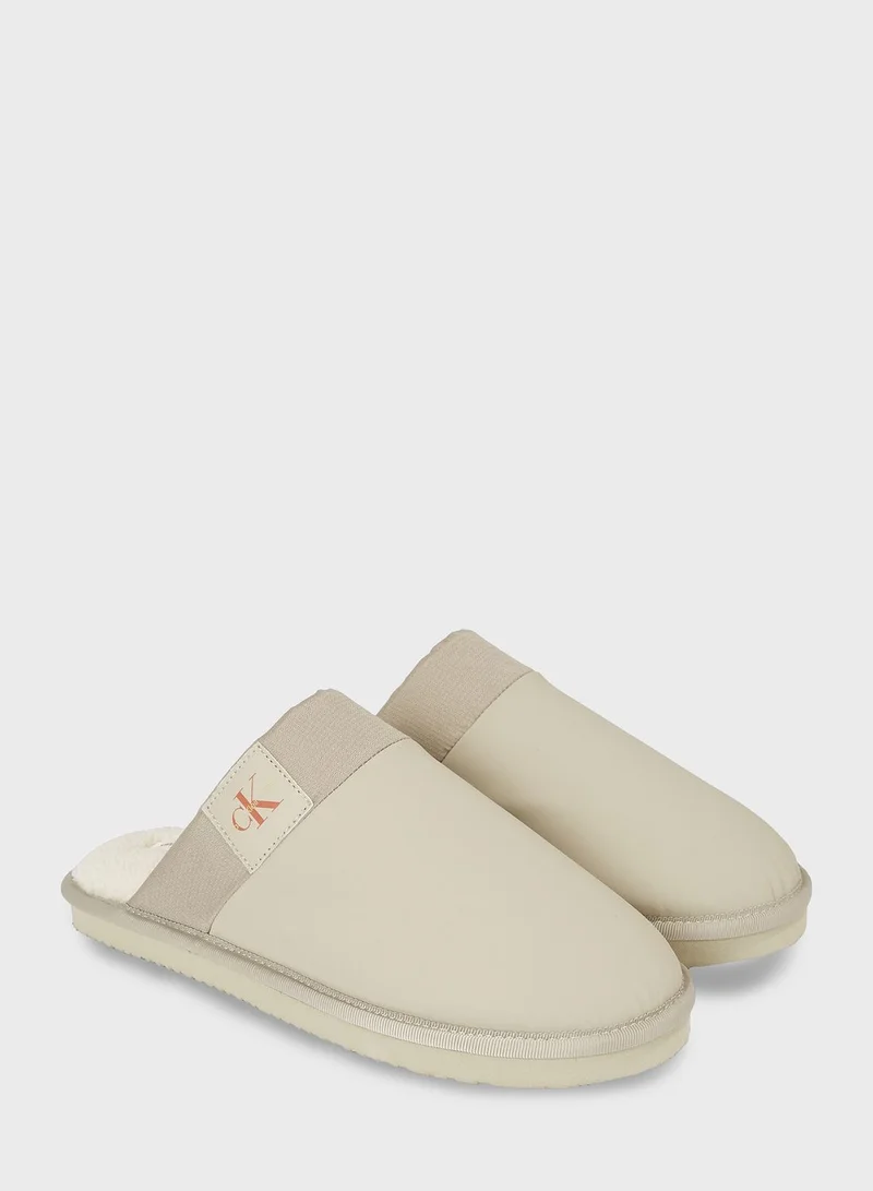 Calvin Klein Jeans Logo Slippers