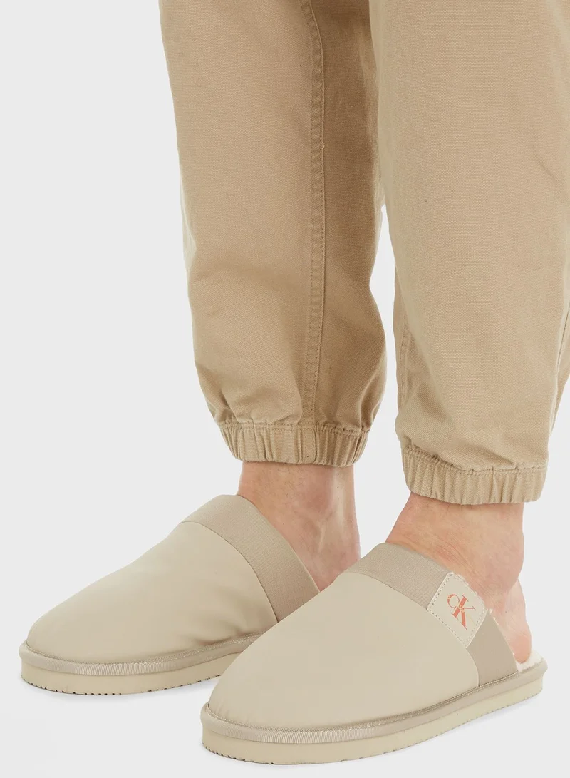 Calvin Klein Jeans Logo Slippers
