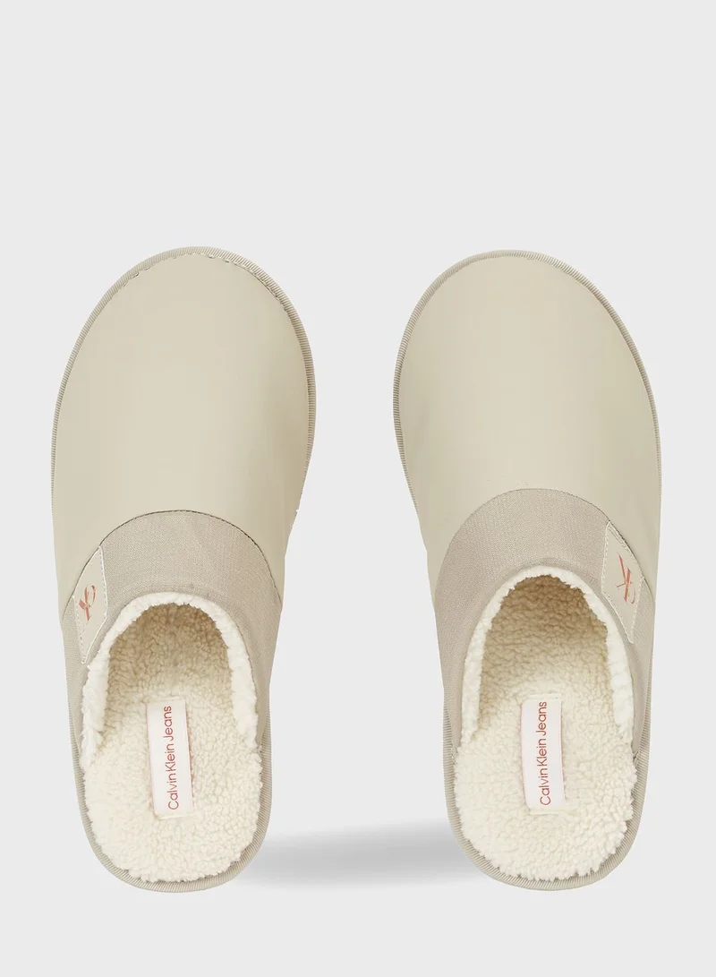 Calvin Klein Jeans Logo Slippers