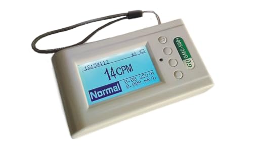 GQ GMC-500Plus Geiger Counter Nuclear Radiation Detector Monitor Dosimeter, White - Image 1