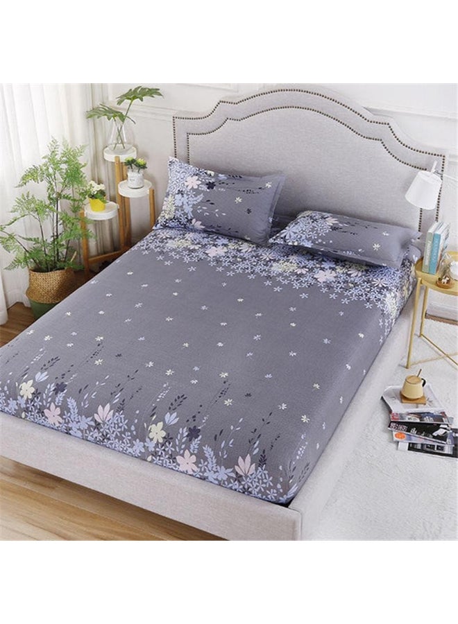 Elastic Fitted Sheet Mattress Cover - Non Slip & Dustproof