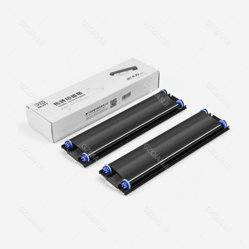 شريط نقل حراري خاص - شريط نقل حراري خاص بدون حبر لـ HPsRT MT800 MT800Q أسود 2 صندوق 4 شريط - Image 3