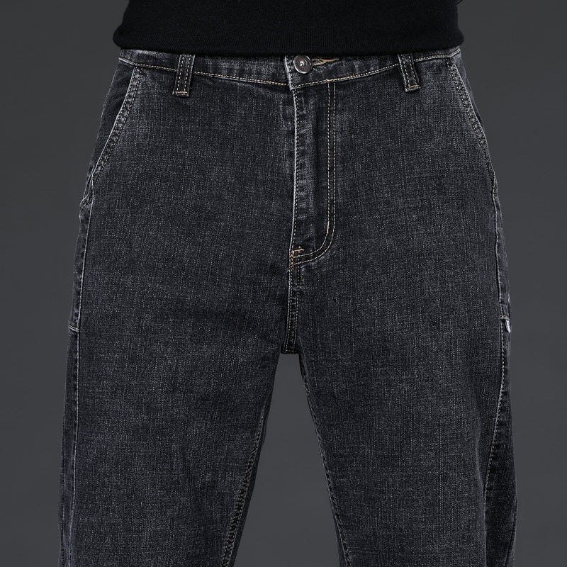 Unisex Classic Denim Jeans Loose Fit Daily Outdoor Wear - Image 4